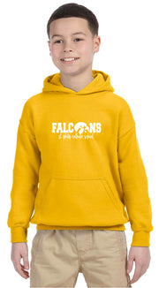 ST. PHILIP SPIRITWEAR - GILDAN HEAVY BLEND COTTON HOODIE - FALCONS LOGO - YOUTH