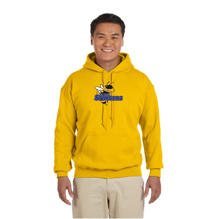 ST. RITA SCHOOL SPIRITWEAR - STINGERS - GILDAN COTTON HOODIE - ADULT