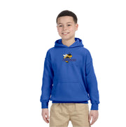 ST. RITA SCHOOL SPIRITWEAR - STINGERS - GILDAN COTTON HOODIE - YOUTH