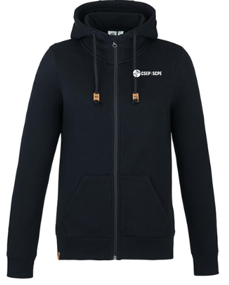 CSEP APPAREL - LIGHT LOGO - TENTREE SPACE DYE ZIP HOODIE - ADULT