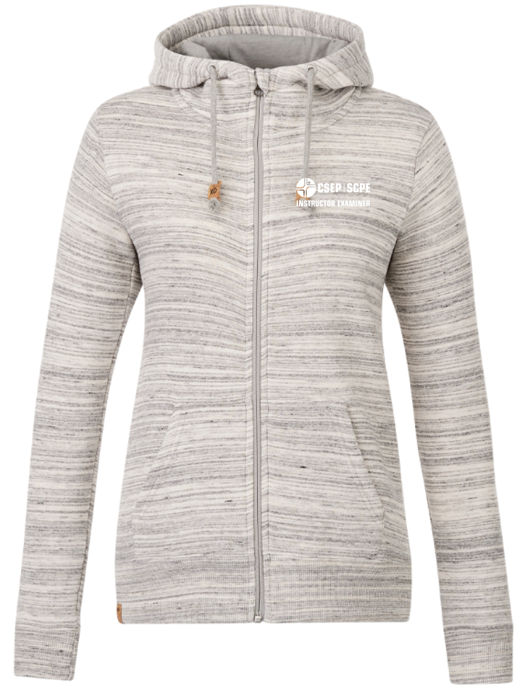 CSEP APPAREL - LIGHT LOGO - TENTREE SPACE DYE ZIP HOODIE - ADULT