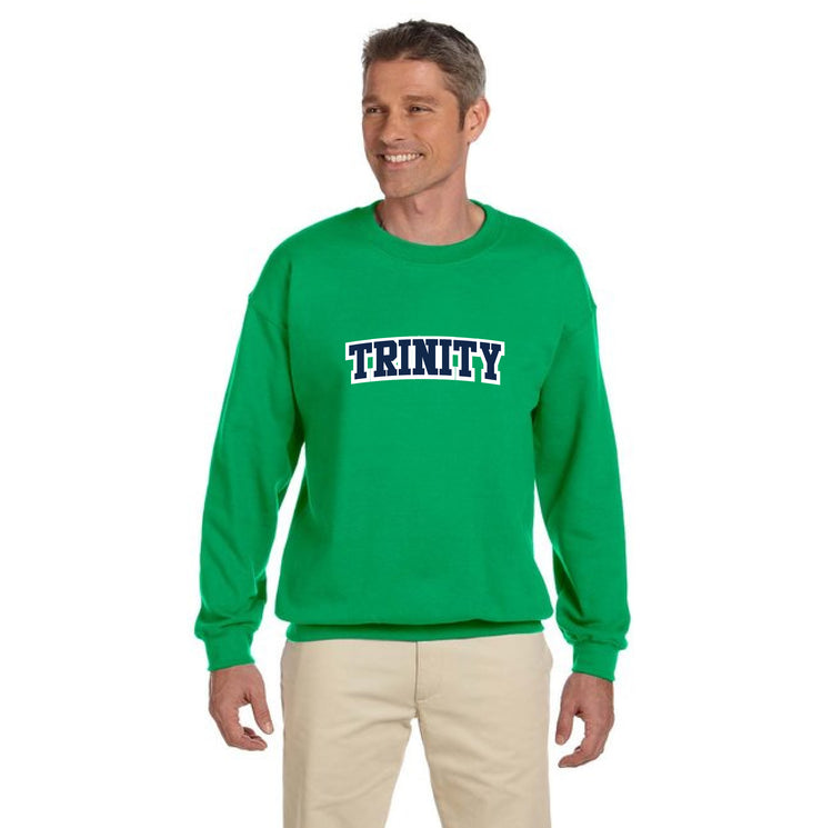 HOLY TRINITY SPIRITWEAR - TWILL - GILDAN COTTON FLEECE CREWNECK - ADULT