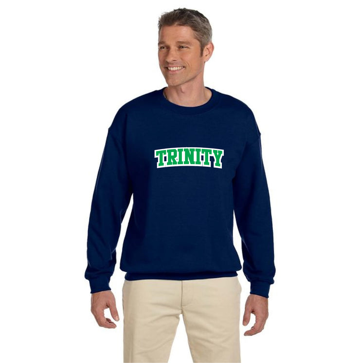 HOLY TRINITY SPIRITWEAR - TWILL - GILDAN COTTON FLEECE CREWNECK - ADULT