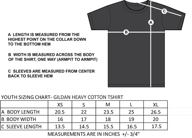 STARR GYMNASTICS - STARR - HEAVY COTTON T-SHIRT - YOUTH