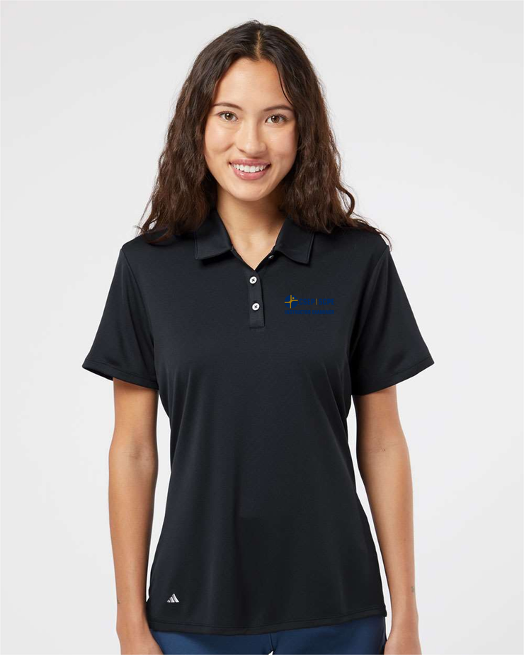 CSEP APPAREL - DARK LOGO - ADIDAS LADIES  PERFORMANCE POLO - ADULT