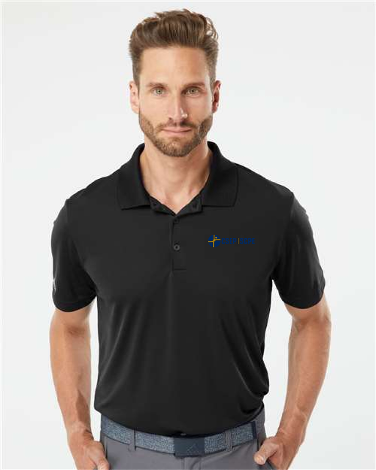 CSEP APPAREL - DARK LOGO - ADIDAS PERFORMANCE POLO - ADULT