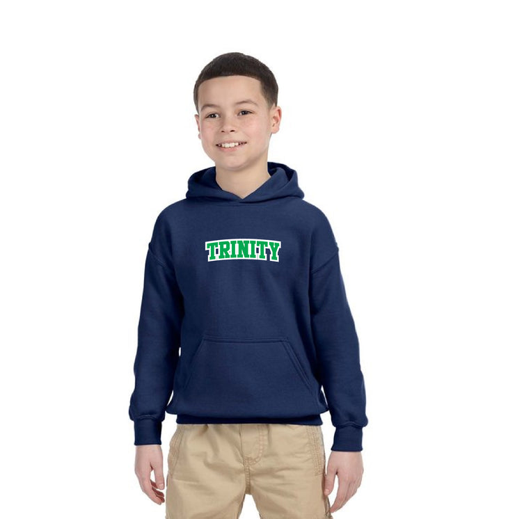 HOLY TRINITY SPIRITWEAR - TWILL GILDAN COTTON HOODIE - YOUTH