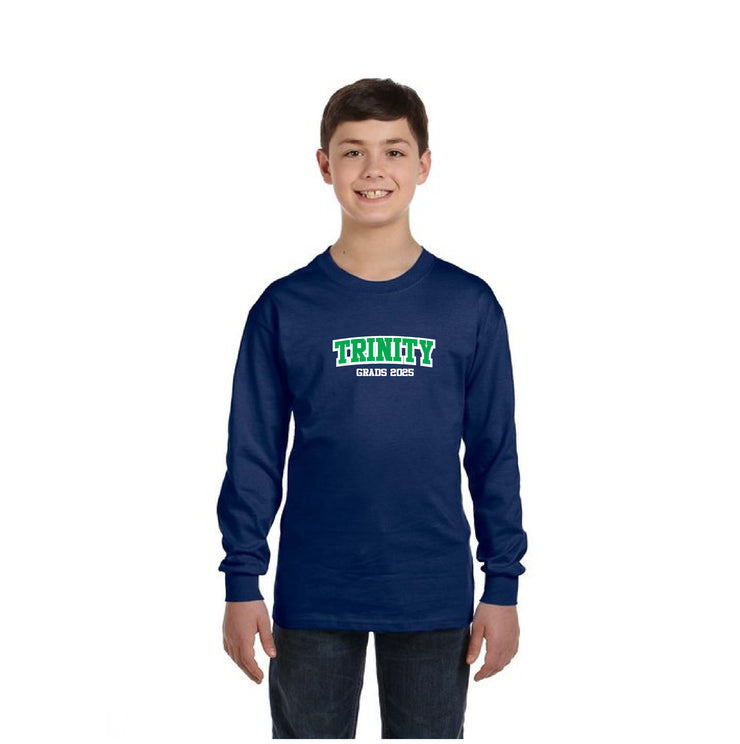 HOLY TRINITY GRAD - 2025 - GILDAN COTTON FLEECE CREWNECK - YOUTH