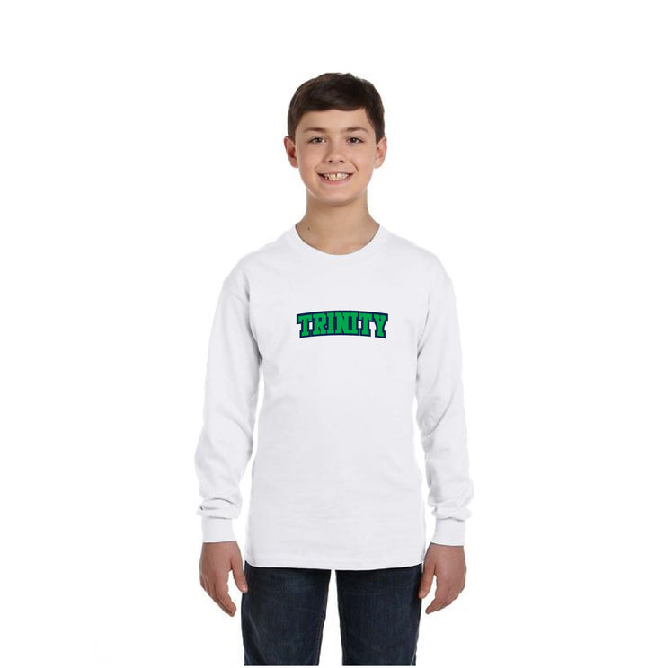 HOLY TRINITY SPIRITWEAR - TWILL - GILDAN COTTON FLEECE CREWNECK - YOUTH