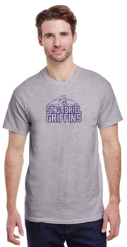 ST. GABRIEL SPIRITWEAR - GILDAN COTTON TEE - ADULT