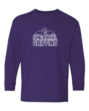 ST. GABRIEL SPIRITWEAR - GILDAN COTTON LONGSLEEVE - YOUTH