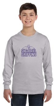 ST. GABRIEL SPIRITWEAR - GILDAN COTTON LONGSLEEVE - YOUTH