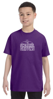 ST. GABRIEL SPIRITWEAR - GILDAN COTTON TEE - YOUTH