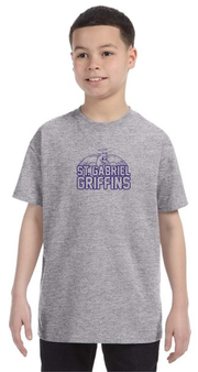 ST. GABRIEL SPIRITWEAR - GILDAN COTTON TEE - YOUTH