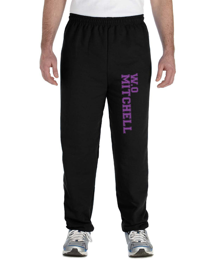 W.O. MITCHELL SPIRITWEAR - LEFT THIGH W.O MITCHELL PRINT - GILDAN SWEATPANTS - ADULT