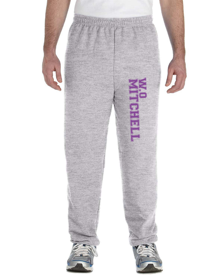 W.O. MITCHELL SPIRITWEAR - LEFT THIGH W.O MITCHELL PRINT - GILDAN SWEATPANTS - ADULT