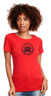 BROADVIEW STAFF - PAW LOGO - NEXT LEVEL LADIES IDEAL T-SHIRT - ADULT