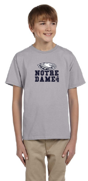 NOTRE DAME SPIRITWEAR - GILDAN COTTON TEE - YOUTH