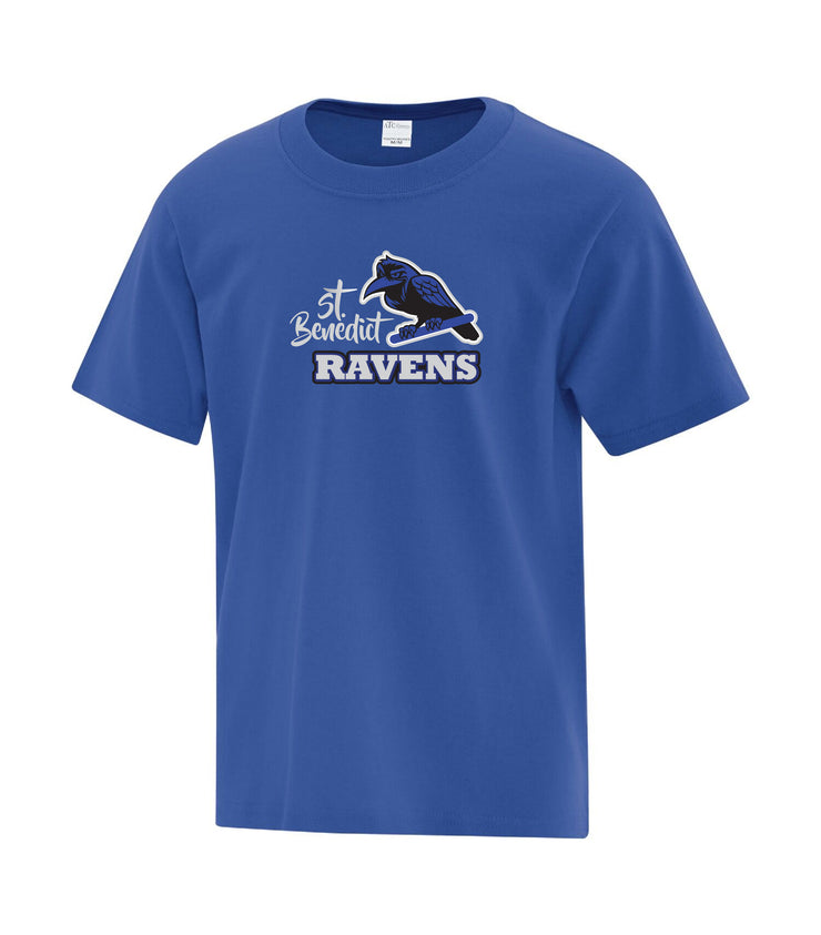 ST. BENEDICT SPIRITWEAR - RAVENS PRINT - YOUTH ATC MOISTURE WICKING TEE