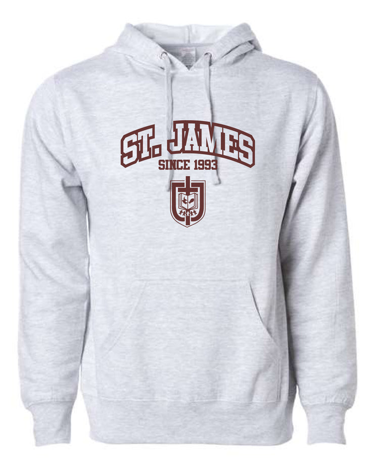 ST. JAMES STAFFWEAR - INDEPENDENT TRADING CO. HOODIE - ADULT