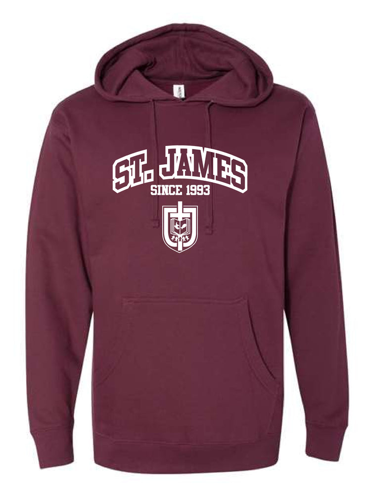 ST. JAMES STAFFWEAR - INDEPENDENT TRADING CO. HOODIE - ADULT