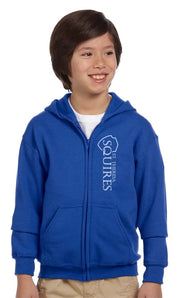 ST. THERESA SPIRITWEAR - GILDAN HEAVY BLEND ZIPPED HOODIE - YOUTH