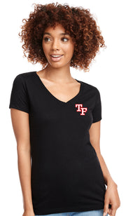 TERRY FOX STAFF- NEXT LEVEL LADIES V-NECK TEE