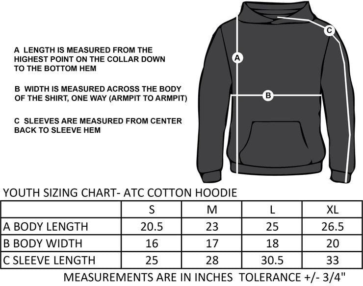 KNR CLUB MEMBERS - ATC EVERYDAY FLEECE HOODIE - YOUTH